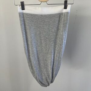 Wilfred Grey Mini Skirt